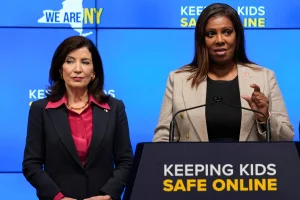 New York challenges Trump with lawsuit to defend immigration policies and police oversight