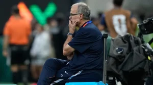 Marcelo Bielsa and his anger after Uruguay's elimination from the 2026 World Cup