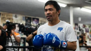Manny Pacquiao studies new rival after failing to finalize rematch against Mayweather