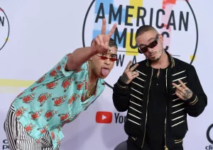 Bad Bunny and J Balvin brought the Latin flavor to Paris in an explosive reunion on stage