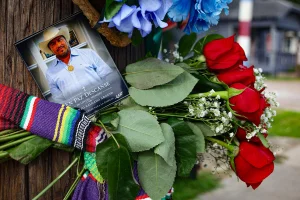They raise more than $455,000 dollars for the family of Lorenzo Salgado, an immigrant murdered by ICE