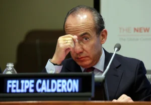 Felipe Calderón compares Mexico with Venezuela and criticizes the Judiciary