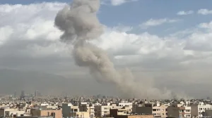 US strikes hit airport and bridges in Iran