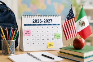 SEP 2026-2027 school calendar: key dates for families living between the US and Mexico