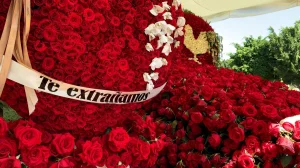Grave of “El Mencho” was filled with floral arrangements on the occasion of his birthday