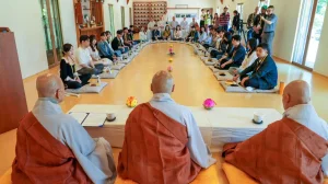 The ancient Buddhist temple in South Korea where monks help young people find a partner