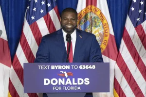 Byron Donalds receives the largest individual donation for his campaign to govern Florida